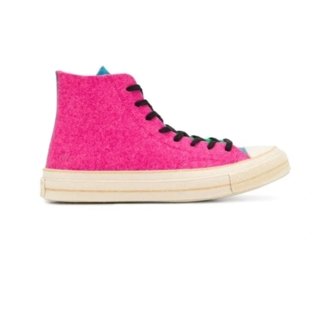 Converse x JW Anderson Chuck 70 Hi Felt Women’s Sz 6 Streetwear Unique Punk Y2K - Picture 16 of 16